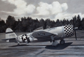 John Baeder - Republic P-47D-25