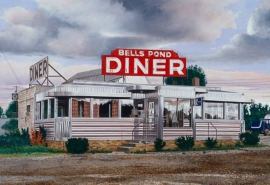 Bells Pond Diner - John Baeder