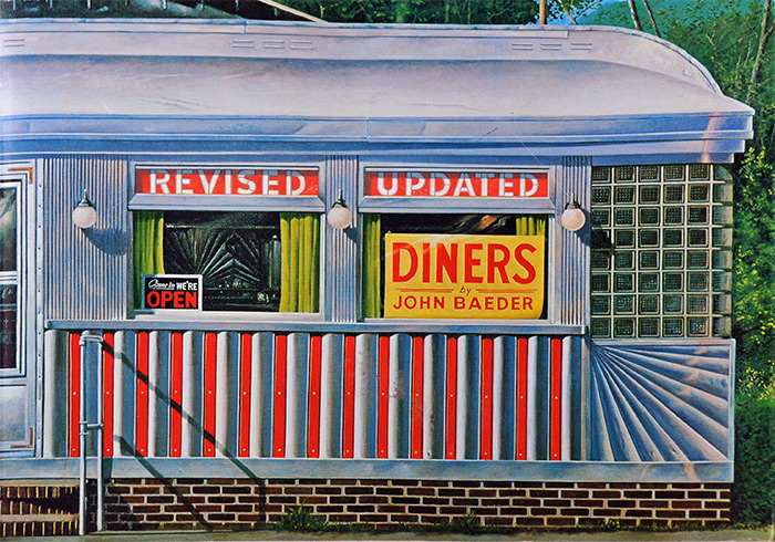 Diners Revised - 1995 by John Baeder